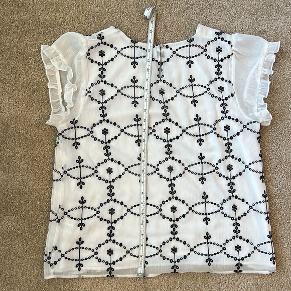 Cece sleeveless, embroidered shirt size L - Picture 5 of 6